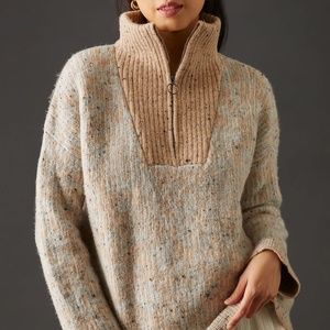 John + Jenn Quarter-zip Sweater